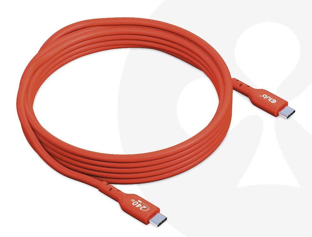 ad3f5180-f40d-40e0-bf2e-3796551068b5 CLUB3D CABLE USB-C TO USB-C 4M/M/M CAC-1515 CLUB3D - Image 1