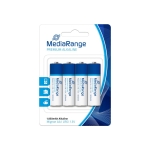 MEDIARANGE BATTERY ALKALINE AA 1.5V/4PCS MRBAT104 MEDIARANGE