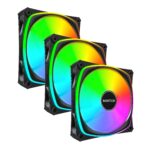 MONTECH CASE FAN 120MM/RX120 PRO BLACK 3 IN 1 MONTECH