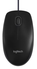 MOUSE USB OPTICAL B100/BLACK OEM 910-003357 LOGITECH - Image 2