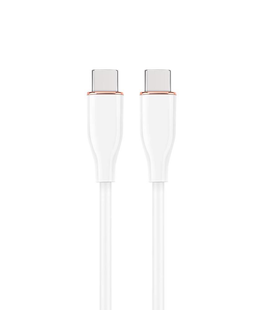 aff86086-d585-4935-b6dc-0165ed4ff810 CABLE USB-C 1.5M PREMIUM WHITE/CC-USB2S-CMCM-1.5M-W GEMBIRD - Image 1