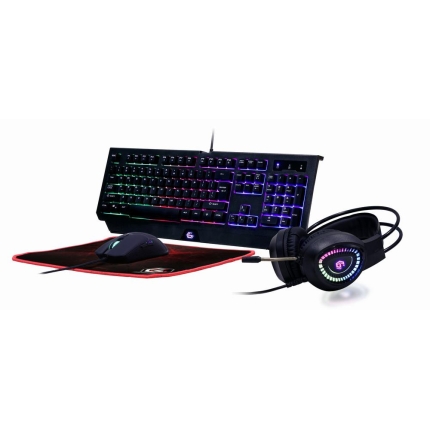 GEMBIRD KEYBOARD USB GAMING KIT ENG/PHANTOM GGS-UMGL4-01 GEMBIRD