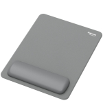 FELLOWES MOUSE PAD WRIST REST XL/GREY 100142561 FELLOWES