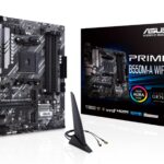 ASUS Mainboard|ASUS|AMD B550|SAM4|MicroATX|Memory DDR4|Memory slots 4|2xPCI-Express 3.0 1x|1xPCI-Express 4.0 16x|2xM.2|1x15pin D-sub|1xDVI-D|1xHDMI|2xAudio-In|1xAudio-Out|6xUSB 3.2|1xPS/2|1xRJ45|PRIMEB550M-AWIFIII
