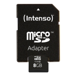 MEMORY MICRO SDHC 8GB C10/W/ADAPTER 3413460 INTENSO - Image 3