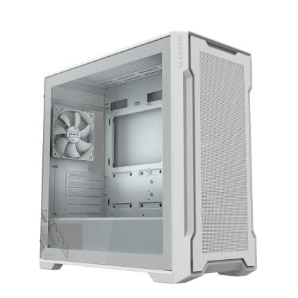 GIGABYTE Case|GIGABYTE|GB-C102GI|MidiTower|Case product features Transparent panel|Not included|MicroATX|MiniITX|Colour White|C102GI