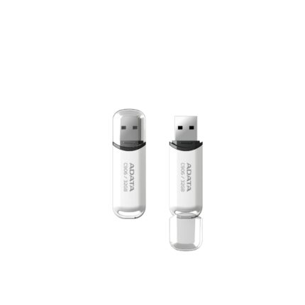 ADATA MEMORY DRIVE FLASH USB2 32GB/WHITE AC906-32G-RWH ADATA
