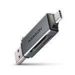 AXAGON MEMORY READER USB-C+USB3.2 2SL/SD/MICROSD CRE-DAC AXAGON