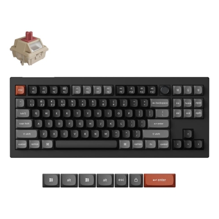 KEYCHRON KEYBOARD WRL V3 ULTRA/BLACK V3U-D1 KEYCHRON