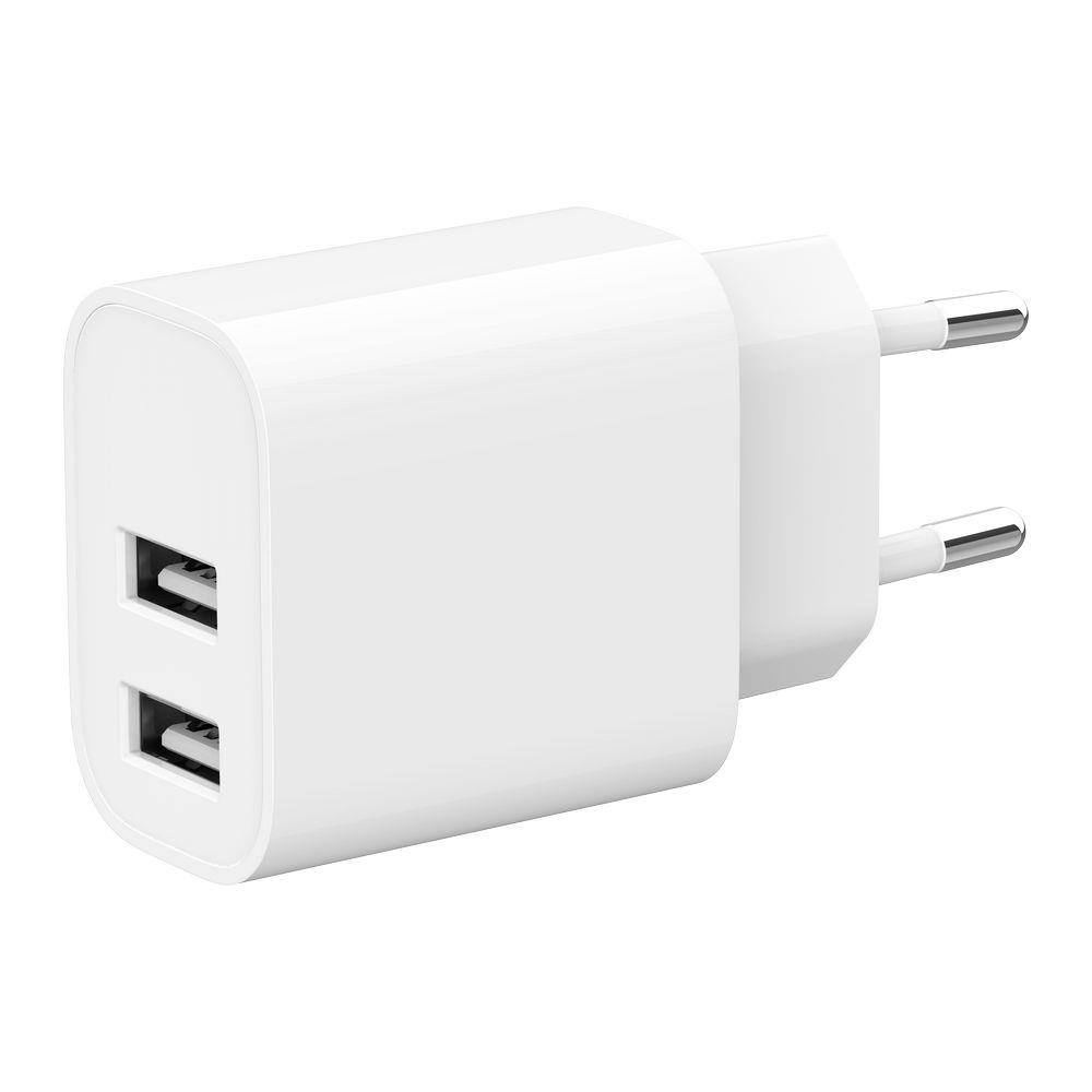 b8bdeed4-a960-46b0-8db3-b25ca4dd50d6 CHARGER USB UNIVERSAL WHITE/2P TA-UC-2A12-01 GEMBIRD - Image 1