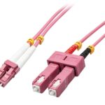 LINDY CABLE FIBRE OPTIC LC/SC OM4/2M 46361 LINDY