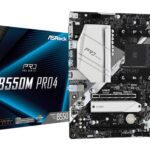 ASROCK Mainboard|ASROCK|AMD B550|SAM4|MicroATX|1xPCI-Express 3.0 1x|1xPCI-Express 3.0 16x|1xM.2|1xPCI-Express 4.0 16x|Memory DDR4|Memory slots 4|1x15pin D-sub|1xHDMI|1xDisplayPort|2xUSB 2.0|1xUSB type C|5xUSB 3.2|1xPS/2|1xRJ45|3xAudio port|B550MPRO4