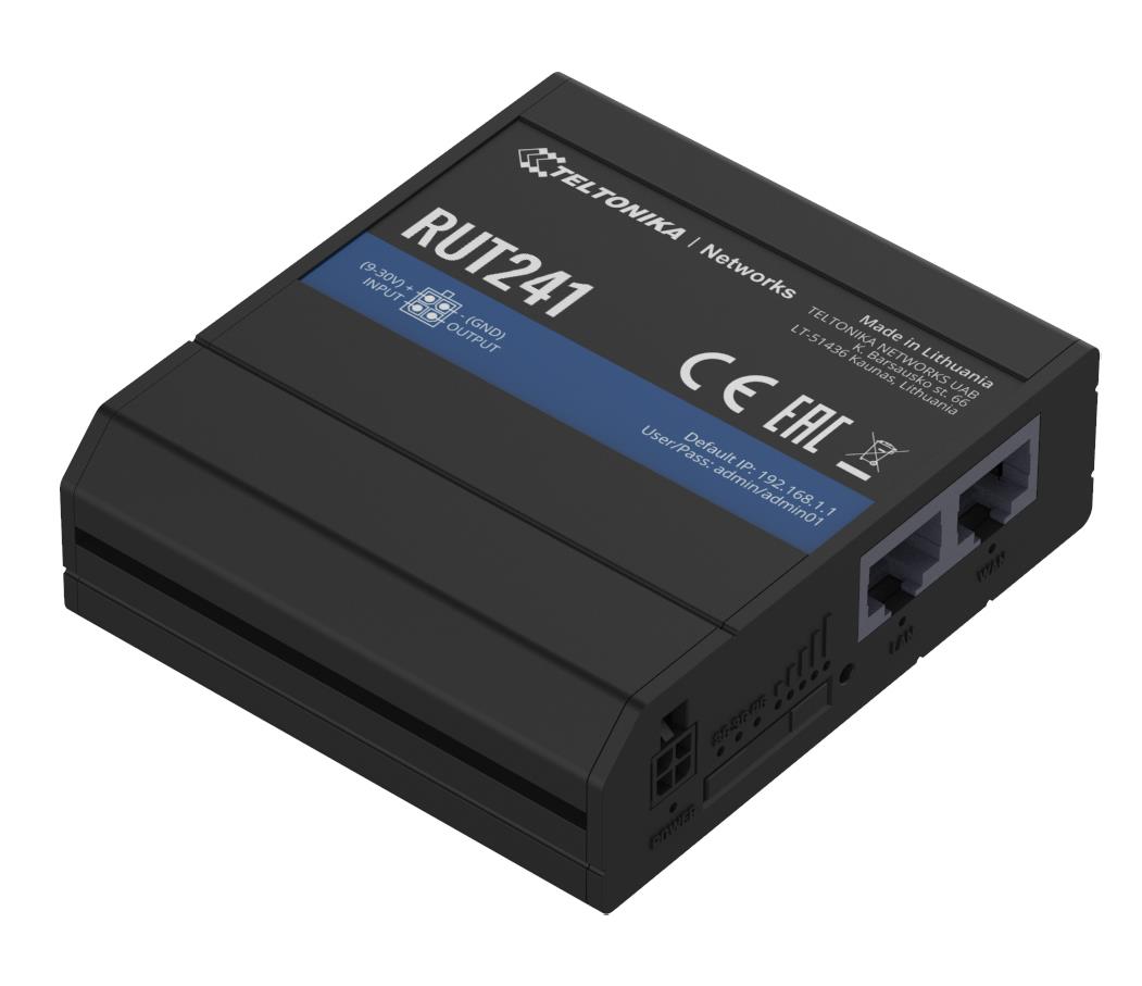 baa82053-4390-4667-ae74-f0641851e436-1 TELTONIKA WRL ROUTER LTE CAT 4/RUT241 TELTONIKA - Image 1