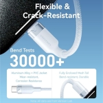 CABLE USB-C TO USB-C/2M PINK TRDPH VENTION - Image 9