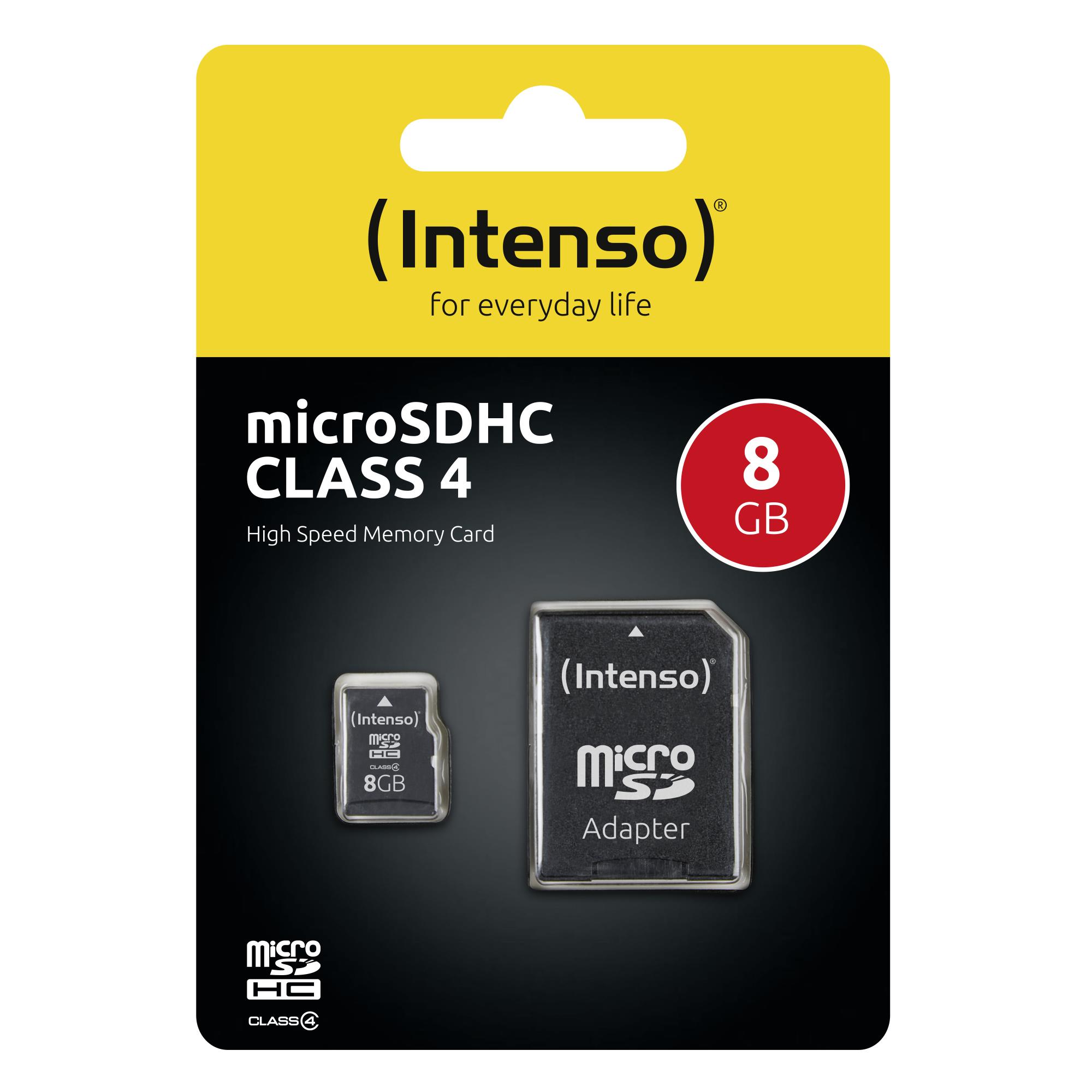 bc3aad40-95a3-4191-8e4d-1647e8482803 MEMORY MICRO SDHC 8GB C4/3403460 INTENSO - Image 1