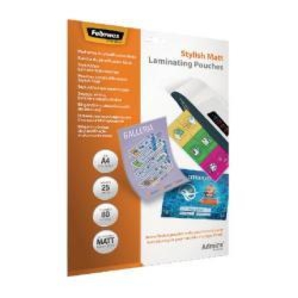 FELLOWES LAMINATING POUCH A4/25PCS 5602101 FELLOWES