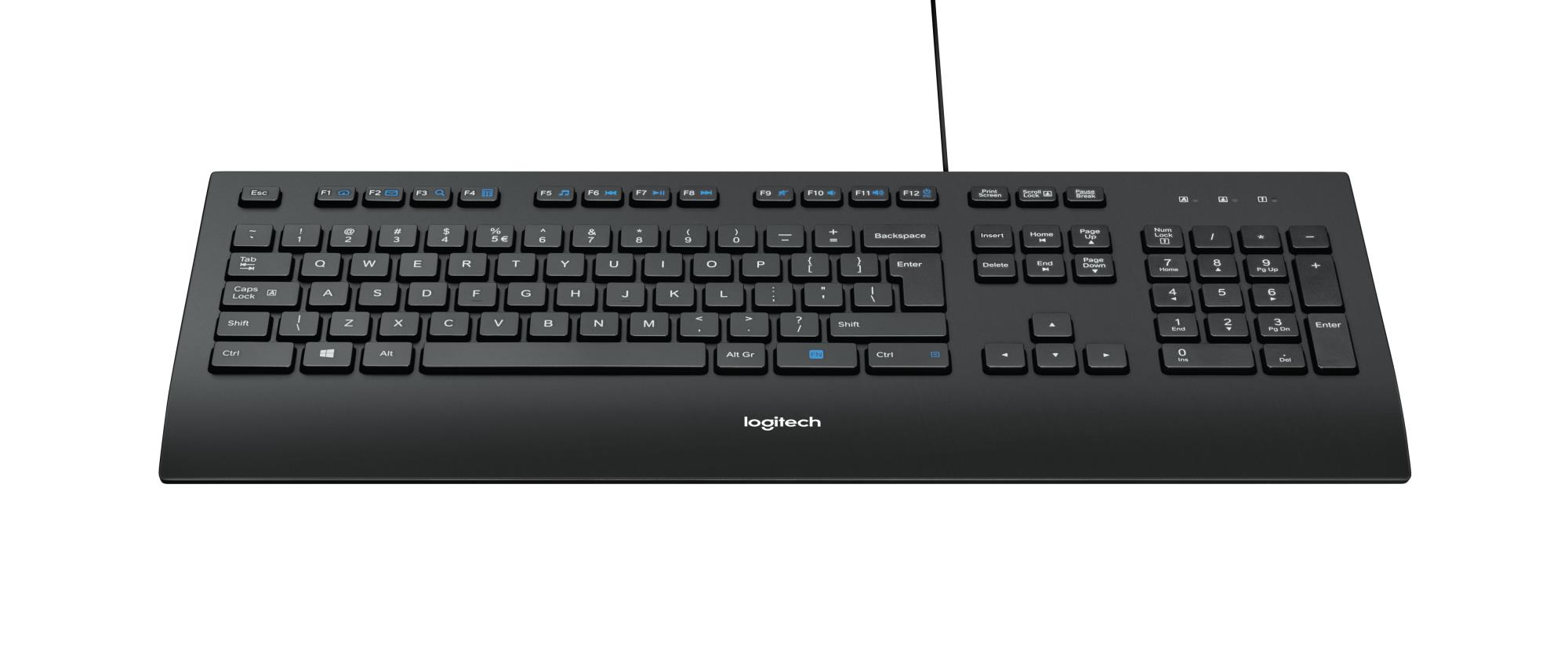 bd137a44-31ac-4e43-aafb-790508467709-1 LOGITECH KEYBOARD K280E USB ENG/OEM 920-005217 LOGITECH - Image 1