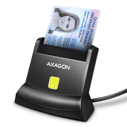 AXAGON CARD READER STAND SMARTCARD/ID/USB2.0 1.3M CRE-SM4N AXAGON