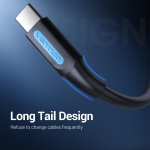 CABLE USB-C TO USB2.0/0.5M BLACK COKBD VENTION - Image 6