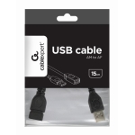 CABLE USB2 EXTENSION AM-AF/CCP-USB2-AMAF-0.15M GEMBIRD - Image 2