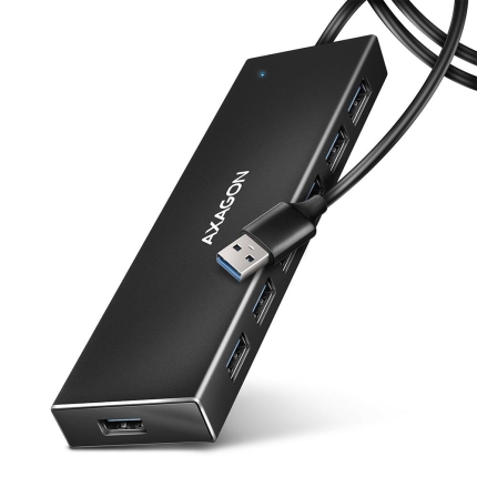 AXAGON I/O HUB USB3.2 7PORT FLAT/1M HUE-F7A AXAGON