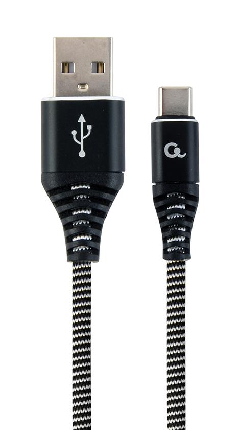 c1c0cd6d-0e3b-4ad8-890c-4a98a68c0fff CABLE USB-C TO USB2 1M BLK/WHT/CC-USB2B-AMCM-1M-BW GEMBIRD - Image 1