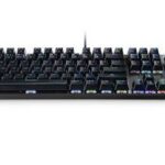 MEDIARANGE KEYBOARD GS101 BLACK/SILVER/MRGS101-UK MEDIARANGE