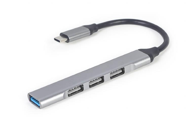 c29a6cbd-5ea7-4949-baf9-8e315284cb56 I/O HUB USB-C 4PORT/UHB-CM-U3P1U2P3-03 GEMBIRD - Image 1