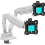 ONKRON MONITOR ACC DESK MOUNT/13-32" BLK/WHT G160-BW ONKRON