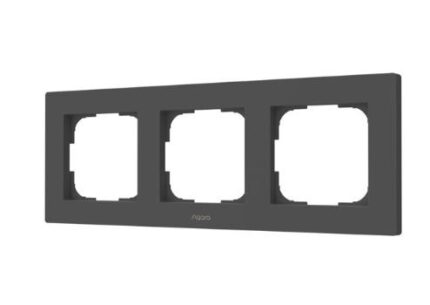AQARA SMART SWITCH FRAME H2 (3-GANG)/GRAY FE-X02D-G AQARA