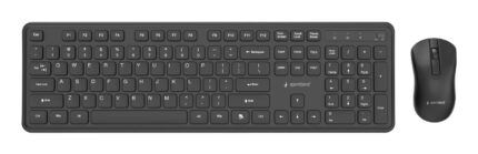 GEMBIRD KEYBOARD +MOUSE WRL ENG/BK KBS-WPS-01 GEMBIRD