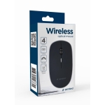 MOUSE USB OPTICAL WRL/BLACK MUSW-4B-01 GEMBIRD - Image 3