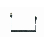 CABLE LIGHTNING TO USB2 1.5M/SPIRAL CC-LMAM-1.5M GEMBIRD