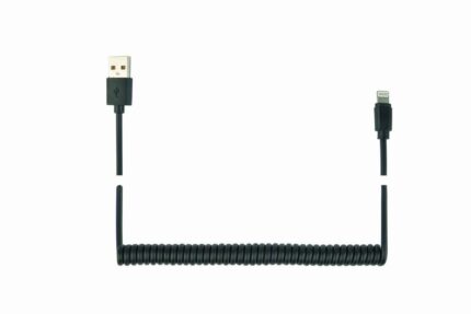 CABLE LIGHTNING TO USB2 1.5M/SPIRAL CC-LMAM-1.5M GEMBIRD