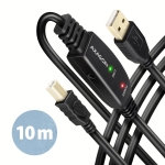 AXAGON CABLE USB2.0 A-M/B-M ACTIVE/10M ADR-210B AXAGON
