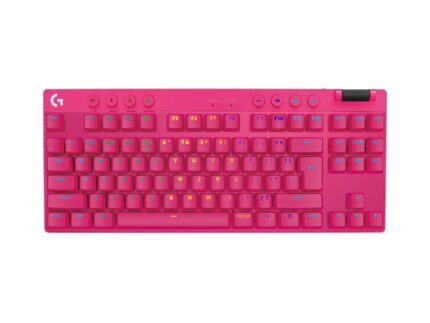 LOGITECH KEYBOARD WRL PRO X TKL/PINK 920-012159 LOGITECH
