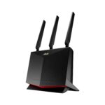 ASUS Wireless Router|ASUS|Wireless Router|2600 Mbps|Wi-Fi 5|USB 2.0|1 WAN|4x10/100/1000M|Number of antennas 4|4G-AC86U