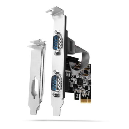 AXAGON NET CARD PCIE 2PORT 250KBPS/SP&LP PCEA-S2N AXAGON
