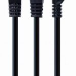 PATCH CABLE CAT6 UTP 2M/BLACK PP6U-2M/BK GEMBIRD