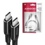 CABLE USB-C TO USB-C 3M 60W/HQ BLACK BUCM-CM30AB AXAGON - Image 7