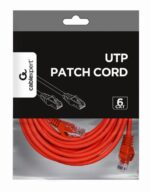 PATCH CABLE CAT6 UTP 5M/RED PP6U-5M/R GEMBIRD - Image 2