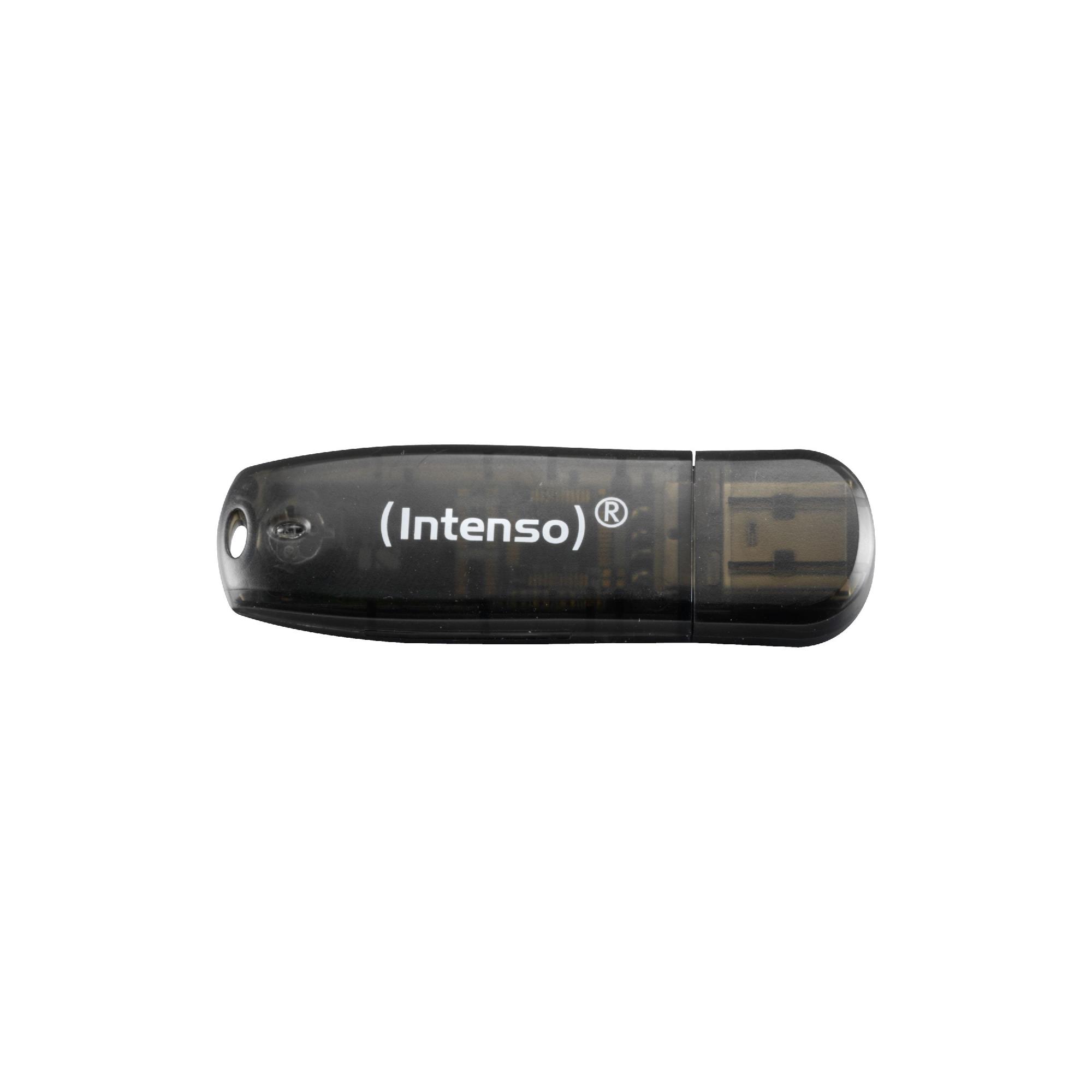 c9d5b636-01a6-4bb9-8547-5a5f755300d0 MEMORY DRIVE FLASH USB2 16GB/BLACK 3502470 INTENSO - Image 1
