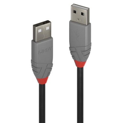 CABLE USB2 A-A 5M/ANTHRA 36695 LINDY