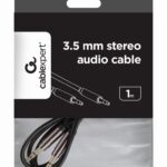 GEMBIRD CABLE AUDIO 3.5MM 1M/CCAP-444-1M GEMBIRD