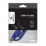 CABLE USB3 AM-BM 0.5M/CCP-USB3-AMBM-0.5M GEMBIRD - Image 2