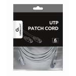PATCH CABLE CAT6 UTP 5M/GREY PP6U-5M GEMBIRD - Image 2