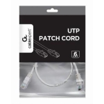 PATCH CABLE CAT6 UTP 0.5M/GREY PP6U-0.5M GEMBIRD - Image 2