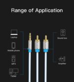 CABLE AUDIO 3.5MM TO 2XRCA/2M BCFBH VENTION - Image 10