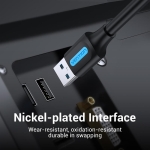 CABLE USB3.0 MALE TO MALE/3M BLACK CONBI VENTION - Image 11