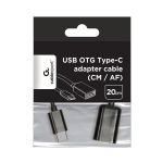 I/O ADAPTER USB2 TO USB-C OTG/A-OTG-CMAF2-01 GEMBIRD - Image 2